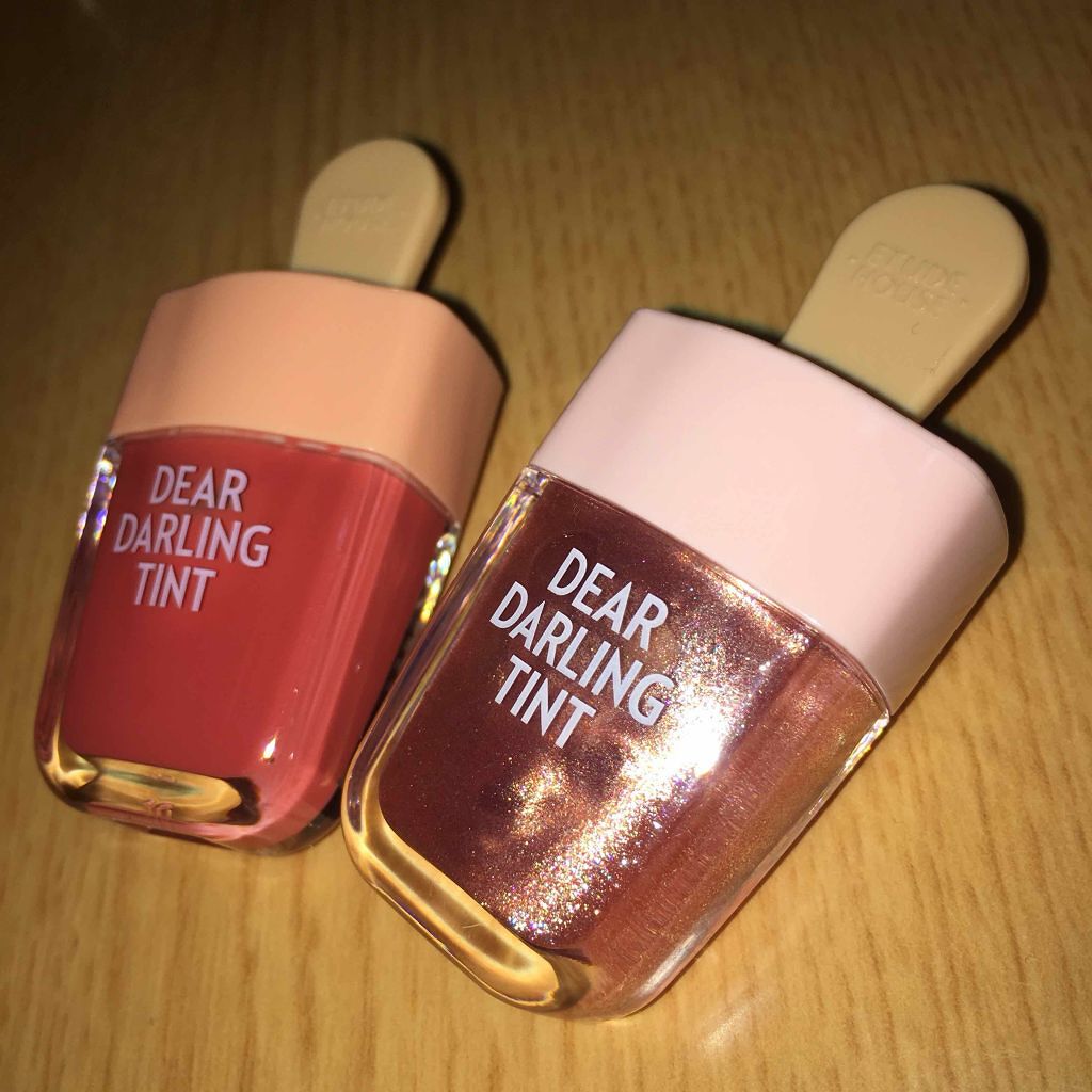 ディアダーリン ウォータージェルティント (アイスティント)/ETUDE/口紅を使ったクチコミ(1枚目)