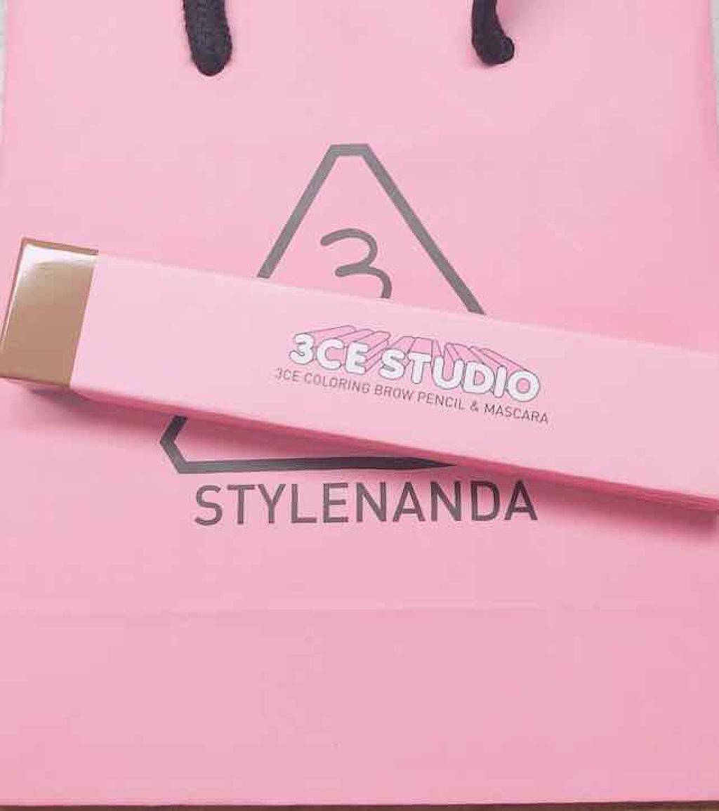 COLORING BROW PENCIL & MASCARA/3CE/アイブロウペンシルを使ったクチコミ（1枚目）