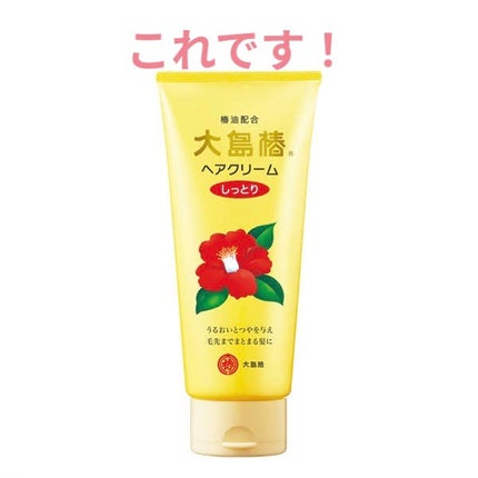 ヘアクリーム しっとり/大島椿/ヘアワックス・クリームを使ったクチコミ(2枚目)