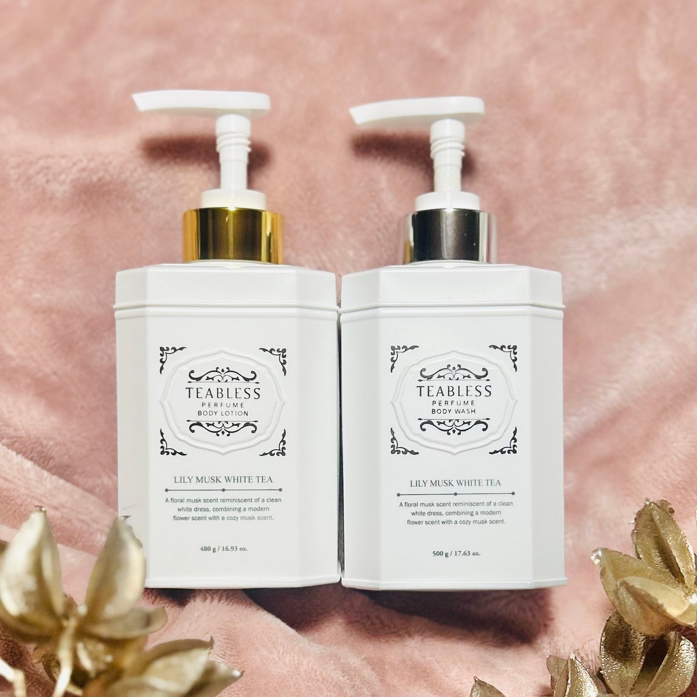 パフュームボディローション リリィムスクホワイトティー/TEABLESS/ボディローションを使ったクチコミ(1枚目)