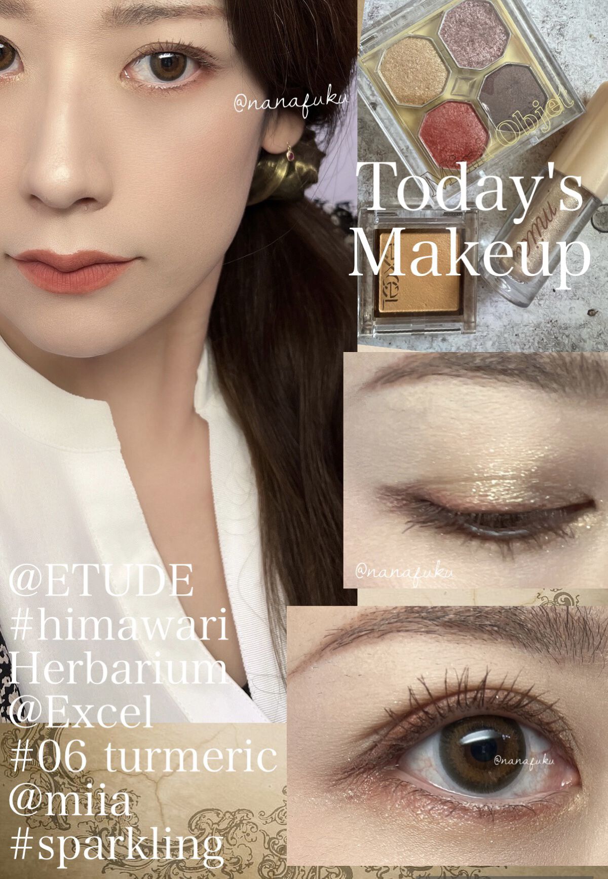 miia リキッドアイシャドウ スパークリング/DAISO/リキッドアイシャドウを使ったクチコミ（1枚目）