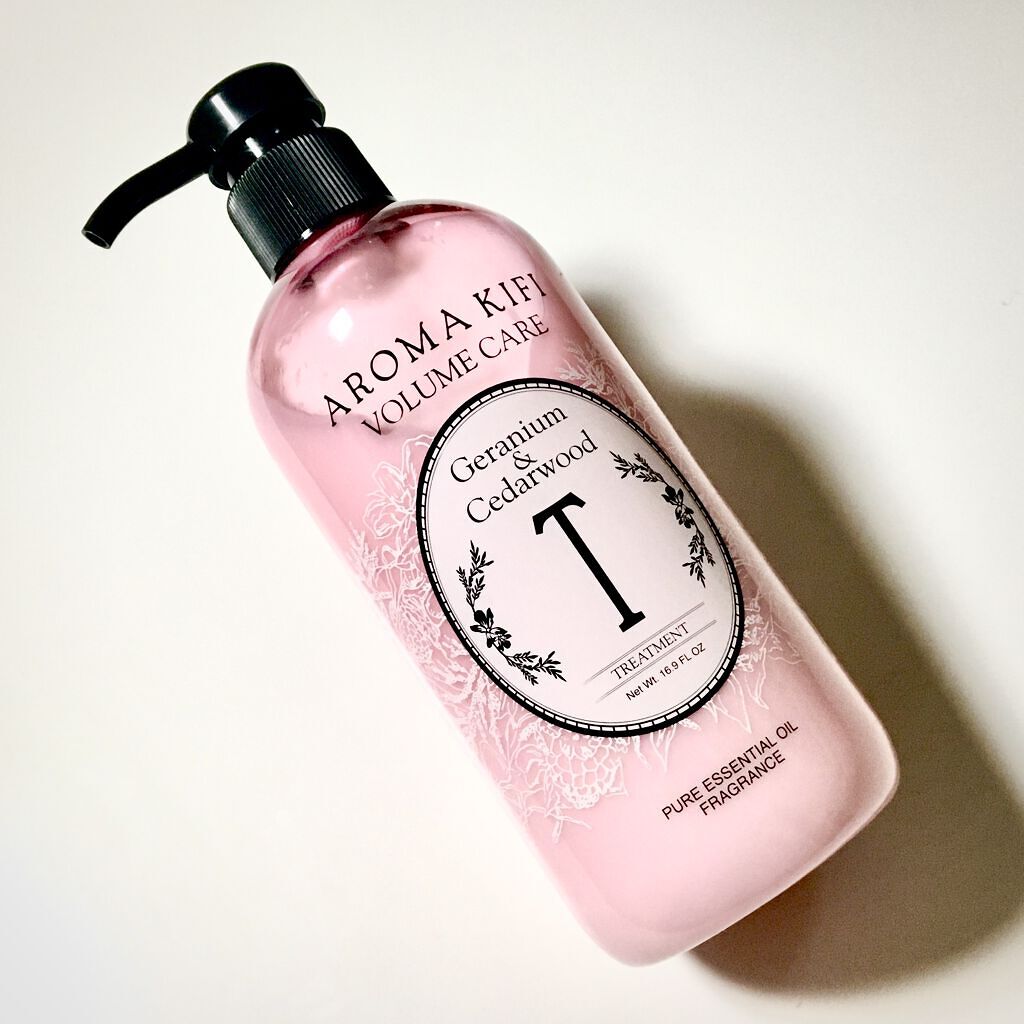 ボリュームケアシャンプー／トリートメント トリートメント500ml /AROMA KIFI/シャンプー・コンディショナーを使ったクチコミ（1枚目）