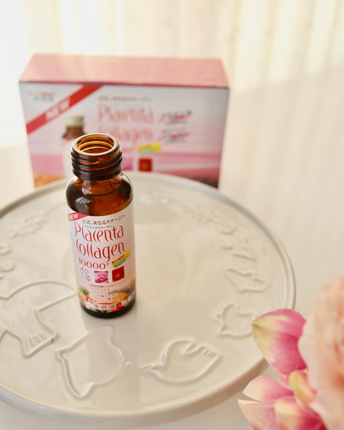 プラセンタ・コラーゲン10000プラス/美意識/美容ドリンクを使ったクチコミ(4枚目)