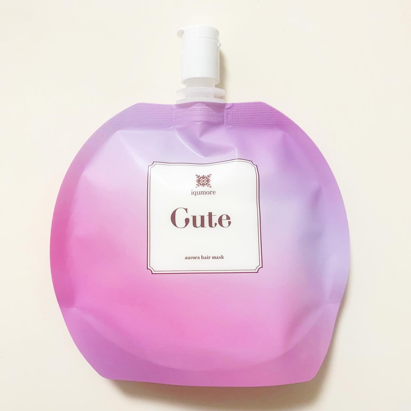 イクモアキュートオーロラヘアマスク/iqumore/ヘアマスク・ヘアパックを使ったクチコミ（1枚目）