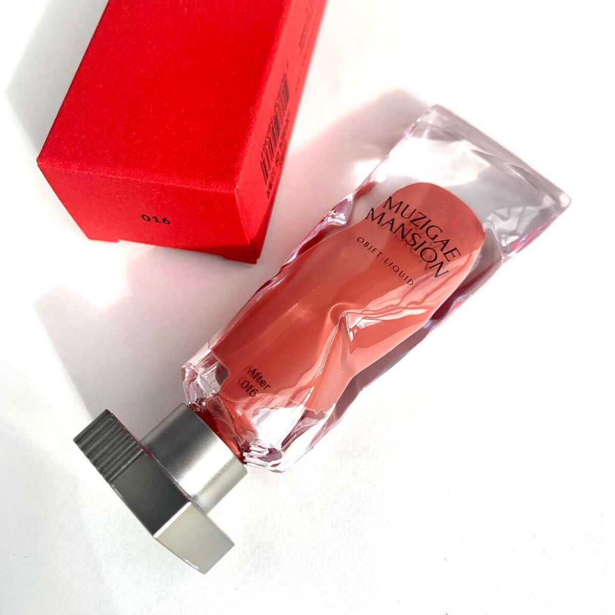 オブジェリキッド 016 After/MUZIGAE MANSION/口紅を使ったクチコミ（2枚目）
