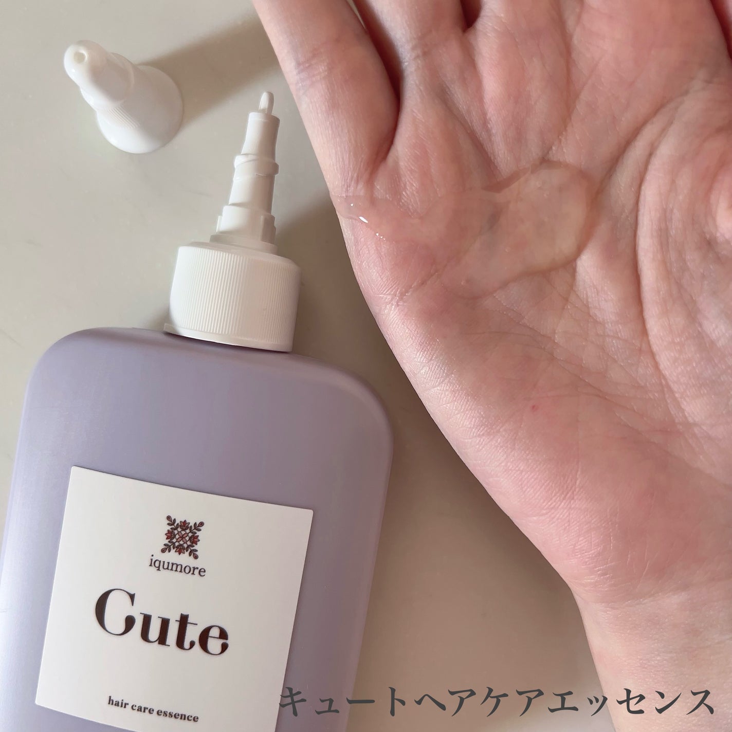 キュートヘアケアエッセンス/iqumore/頭皮ローションを使ったクチコミ(2枚目)