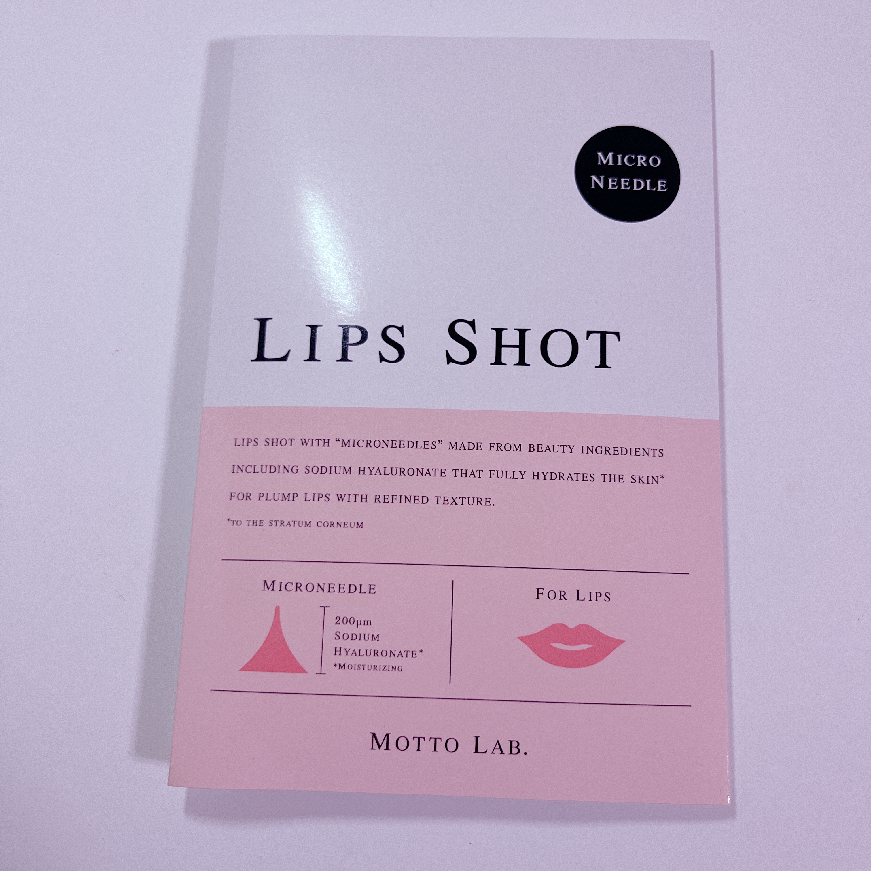 LIPS SHOT/MOTTO LAB./リップマスクを使ったクチコミ（1枚目）