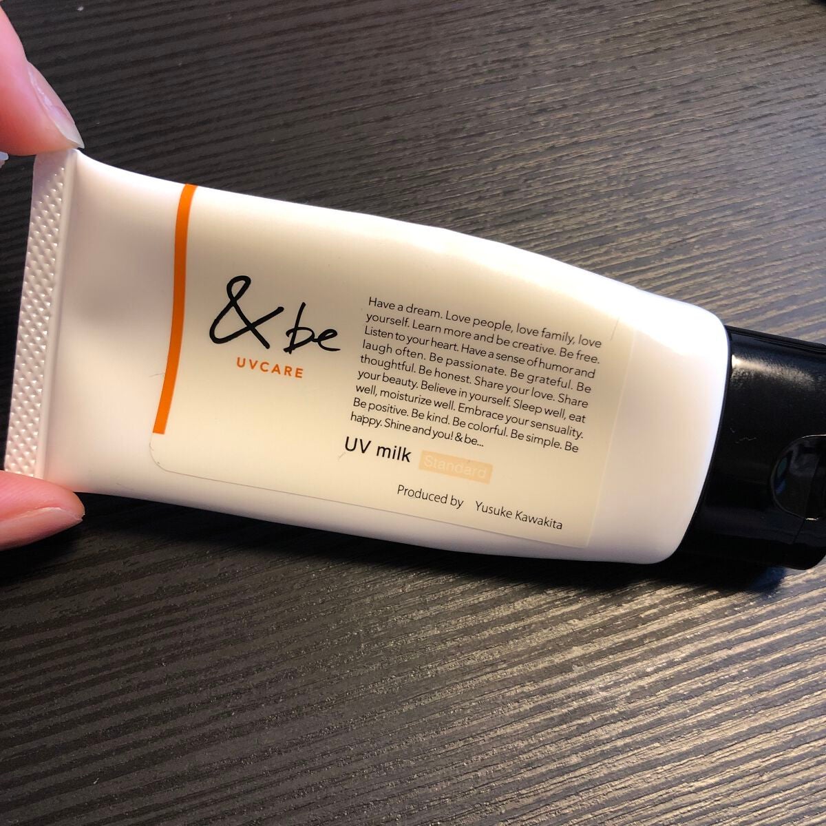 &be UVミルク/&be/日焼け止めミルクを使ったクチコミ(1枚目)