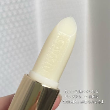 春江花月 保湿リップクリーム C02/CATKIN/リップケア・リップクリームを使ったクチコミ（3枚目）