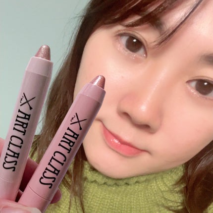 アートクラス アイグリッツ/too cool for school/スティックアイシャドウを使ったクチコミ(4枚目)