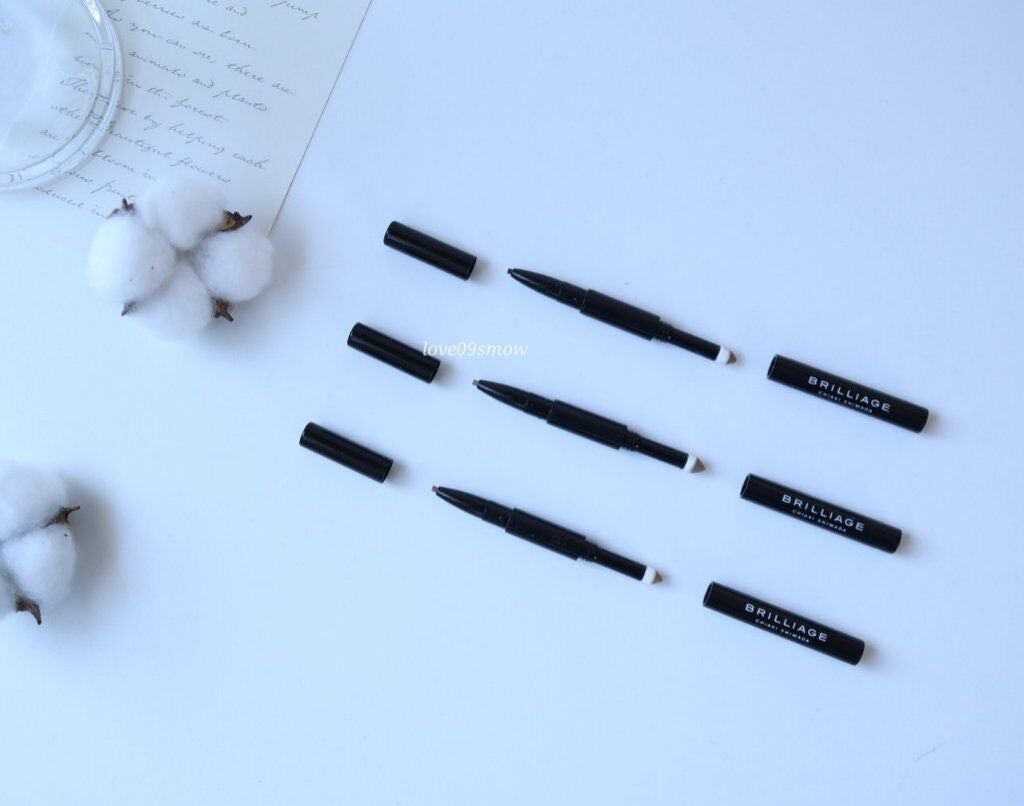 ロングステイ アイブロウパウダー&ペンシル/ブリリアージュ/アイブロウペンシルを使ったクチコミ(2枚目)