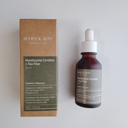 ドクダミ+ティーツリーエキスセラム/MARY&MAY/美容液を使ったクチコミ(1枚目)