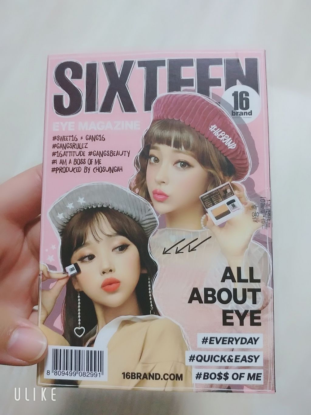 16 EYE MAGAZINE/16BRAND/アイシャドウパレットを使ったクチコミ(1枚目)