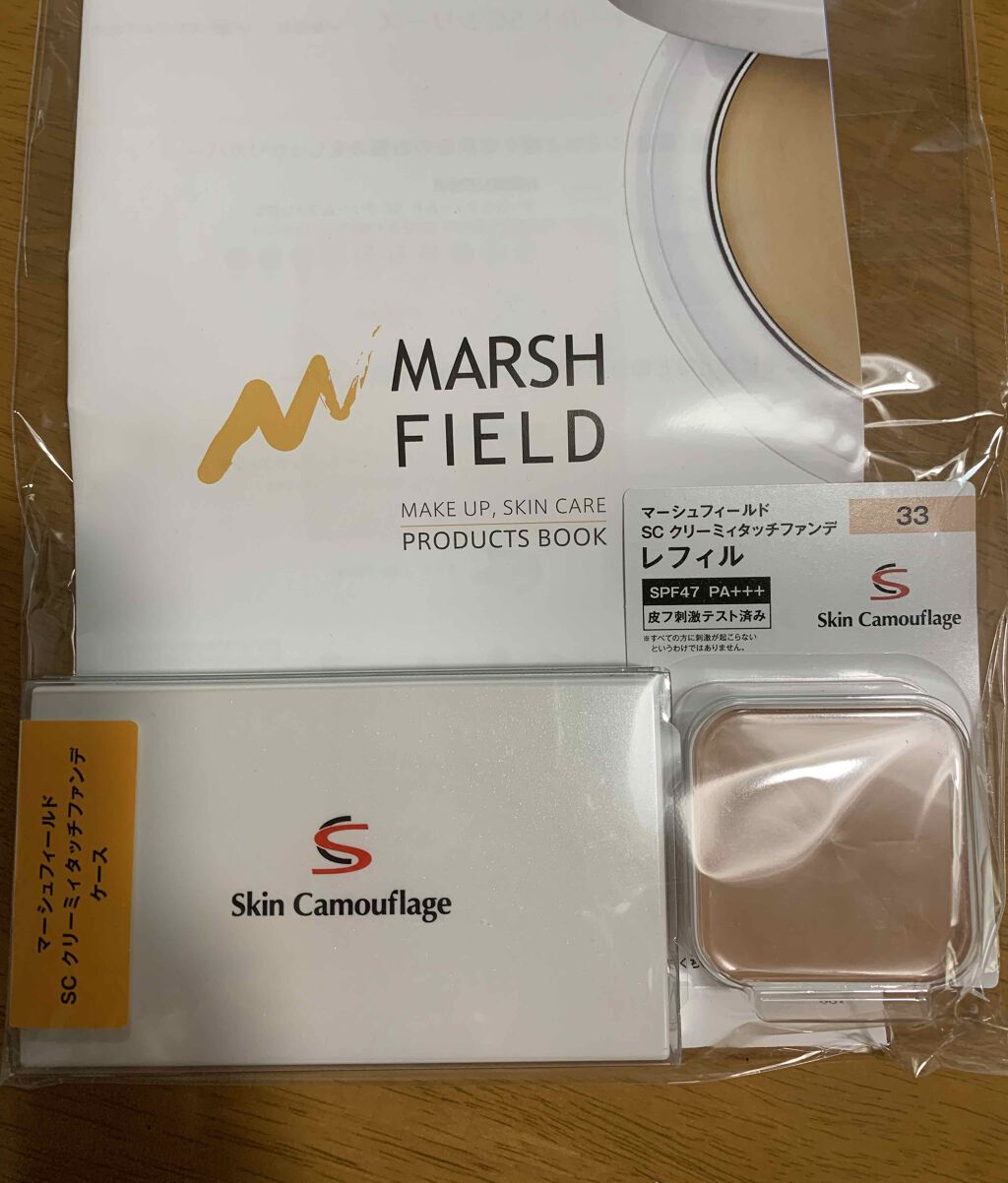 マーシュフィールド SC クリーミィタッチファンデ/マーシュ・フィールド/クリーム・エマルジョンファンデーションを使ったクチコミ（2枚目）