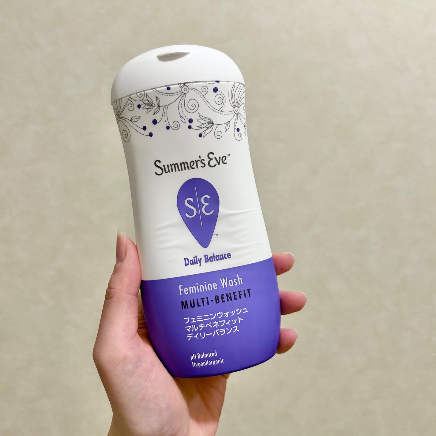 フェミニンウォッシュ マルチベネフィット デイリーバランス/Summer's Eve(サマーズイブ)/デリケートゾーンケアを使ったクチコミ(1枚目)