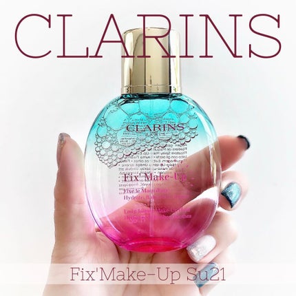 フィックス メイクアップ/CLARINS/ミスト状化粧水を使ったクチコミ(1枚目)