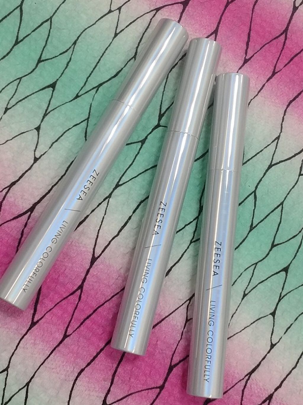 ダイヤモンドシリーズ カラーマスカラ ブラック/ZEESEA/マスカラを使ったクチコミ（1枚目）