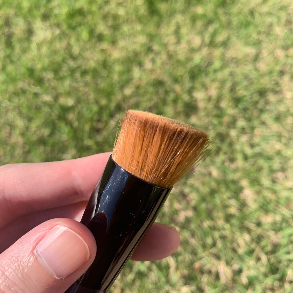ファンデーション ブラシ 131 (専用ケース付き)/SHISEIDO/メイクブラシを使ったクチコミ(4枚目)