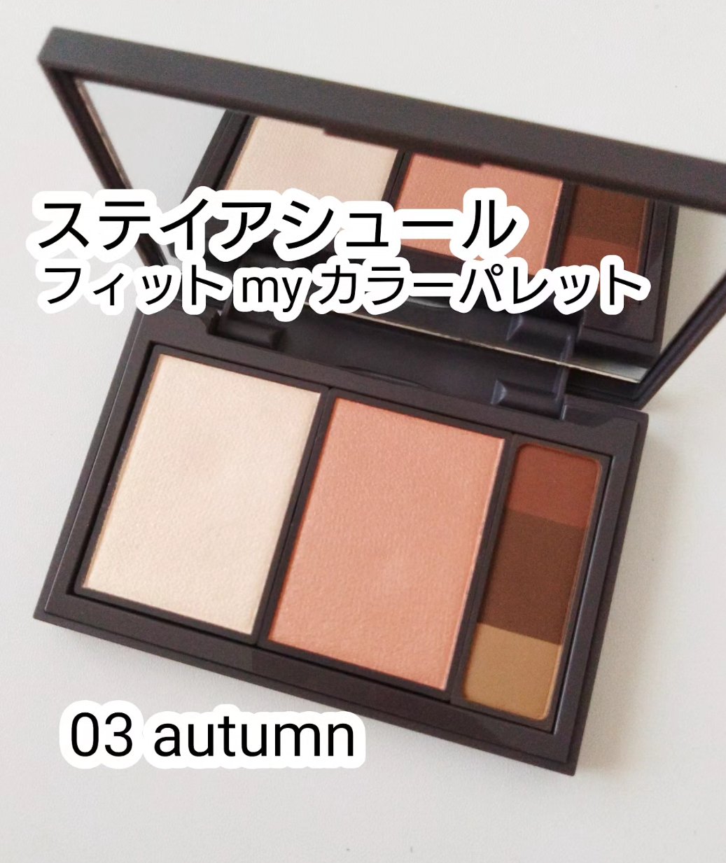 フィット my カラーパレット 03 autumn/STEIASUR（ステイアシュール）/マルチパレットを使ったクチコミ（1枚目）