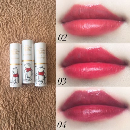 yuna** on LIPS 「プーさんコラボ/むっちり色気リップ💄スルスル塗れるセミマットリ..」(8枚目)