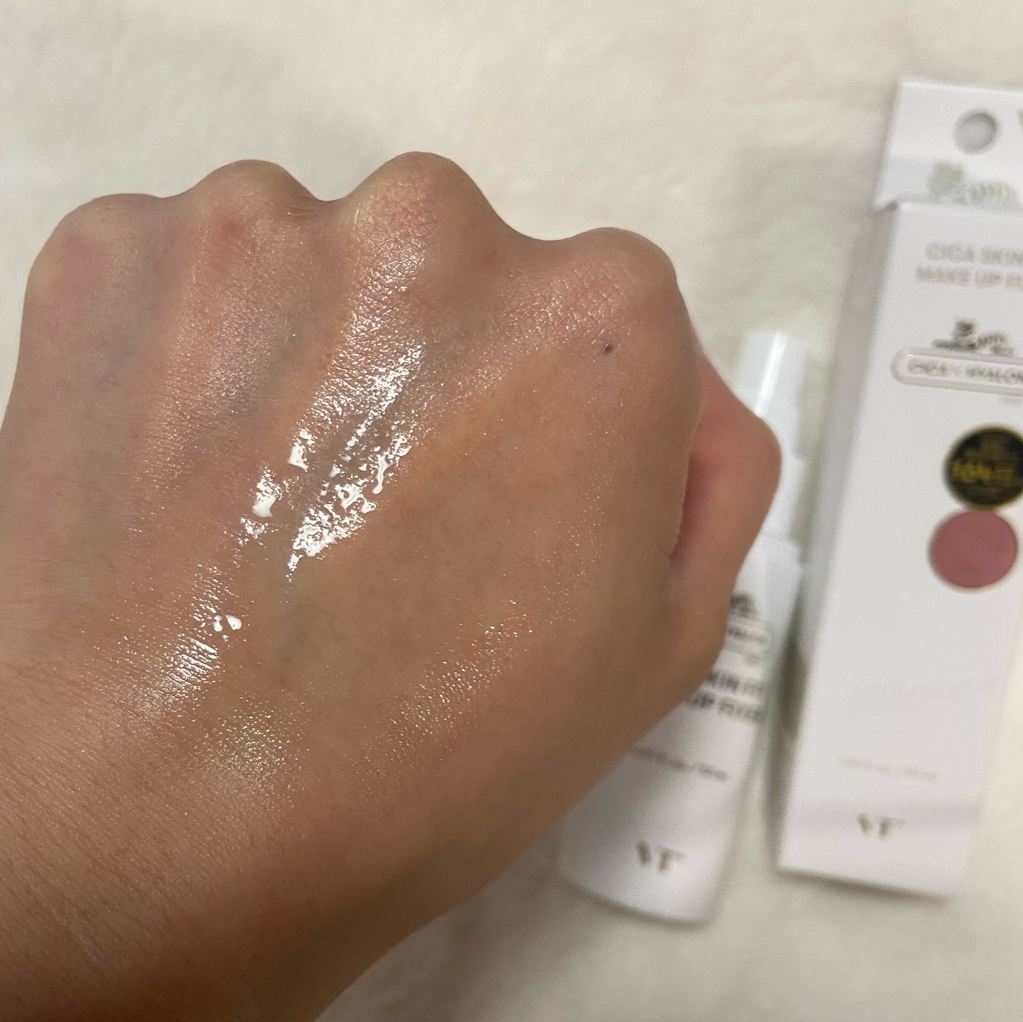 CICAスキンフィットメイクアップフィクサー/VT/その他スキンケアを使ったクチコミ（3枚目）