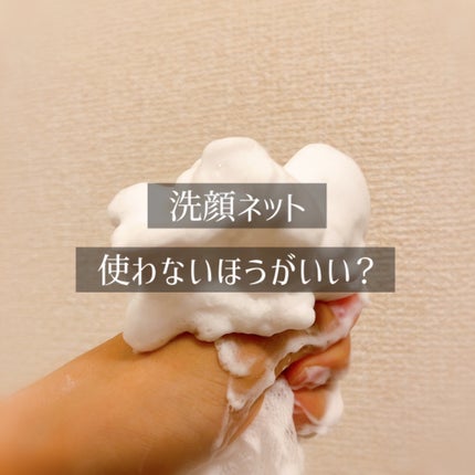 洗顔用泡立てネット/無印良品/その他スキンケアグッズを使ったクチコミ(1枚目)