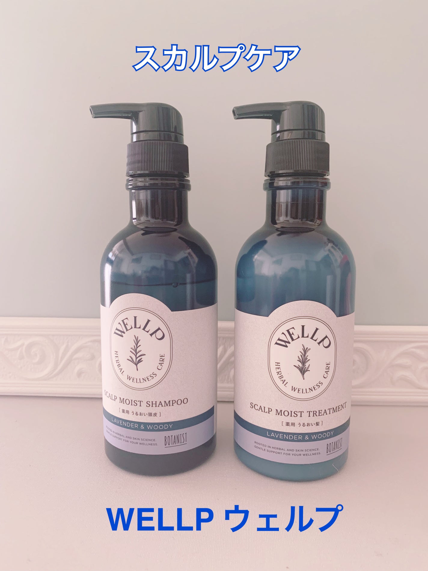 薬用スカルプケアシャンプー/トリートメント モイスト/WELLP/市販シャンプーを使ったクチコミ(1枚目)