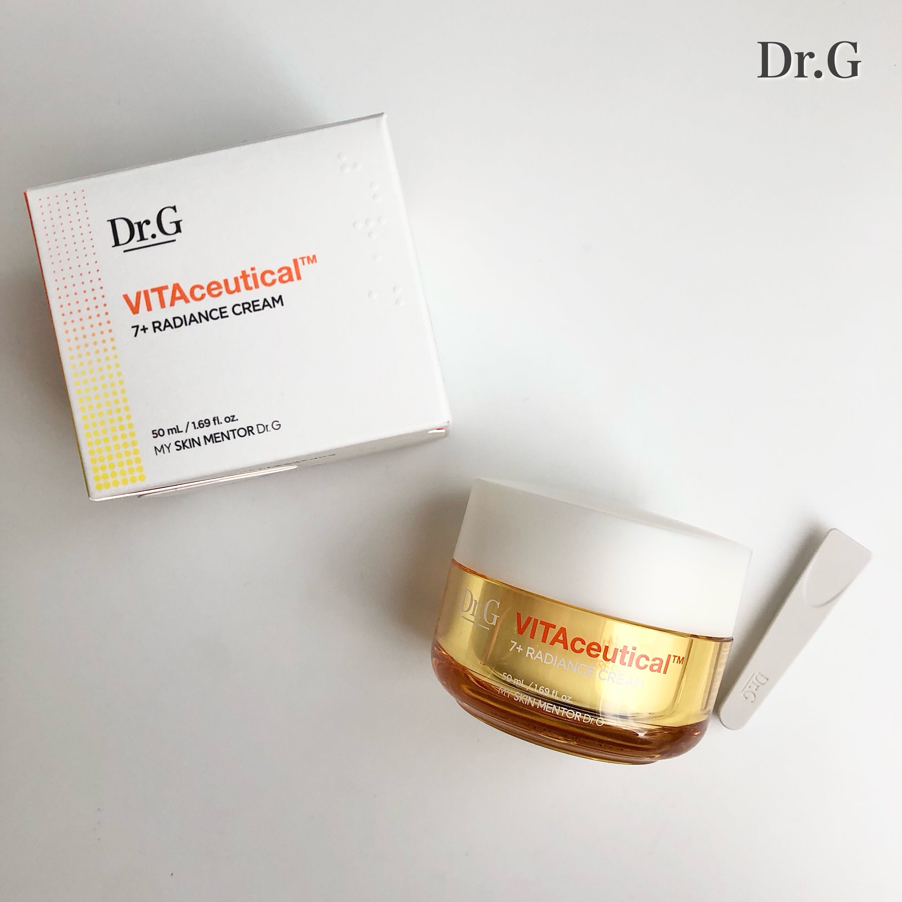 ビタシューティカル7＋ラディアンスクリーム/Dr.G/フェイスクリームを使ったクチコミ（1枚目）