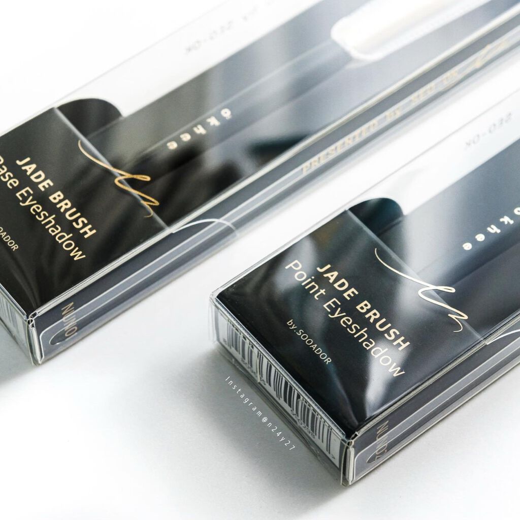 okhee ベースアイシャドウブラシ NUN01/SOOA DOR/メイクブラシを使ったクチコミ（2枚目）