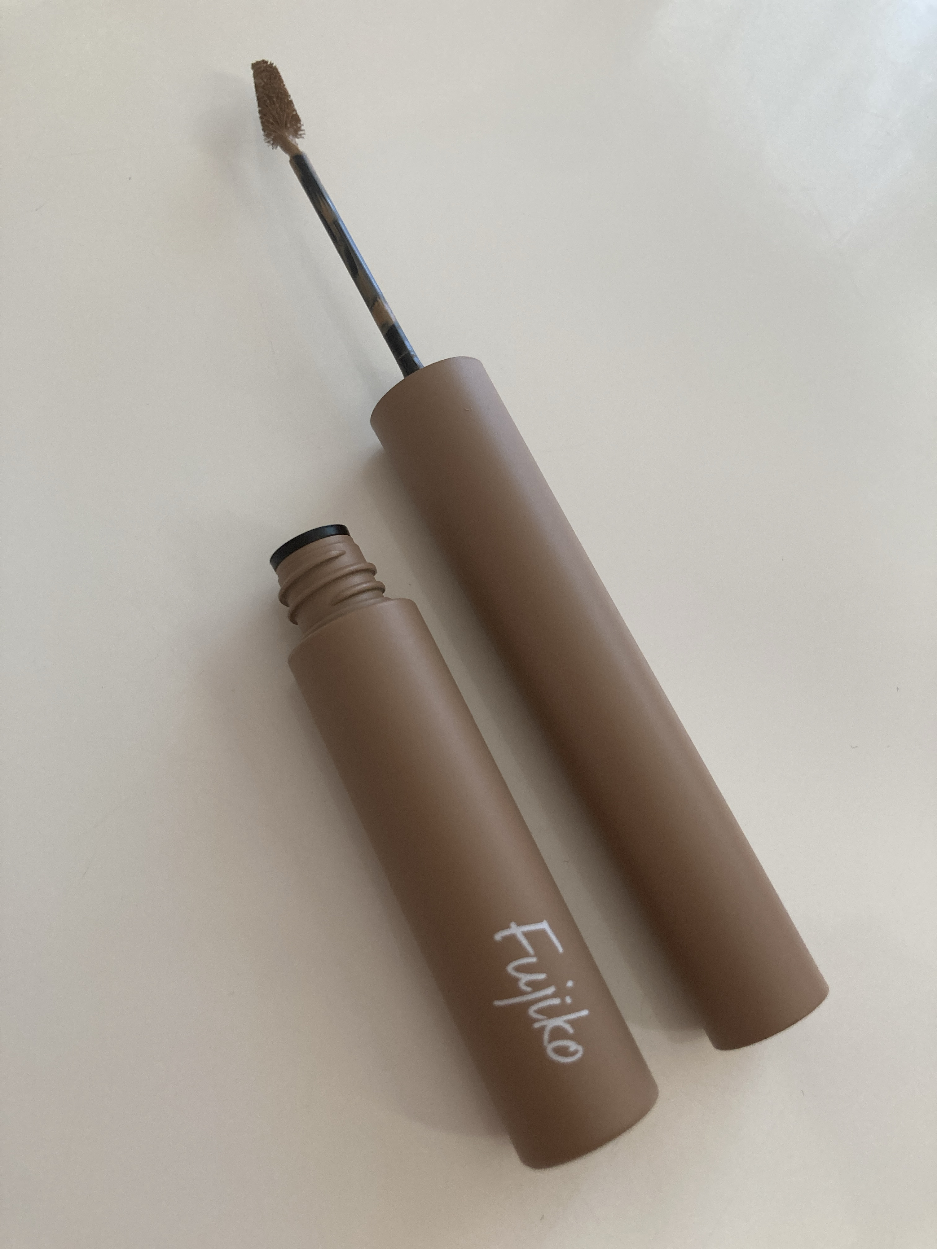 マジカルアイブロウカラー 02 ライトブラウン/Fujiko/眉マスカラを使ったクチコミ（2枚目）