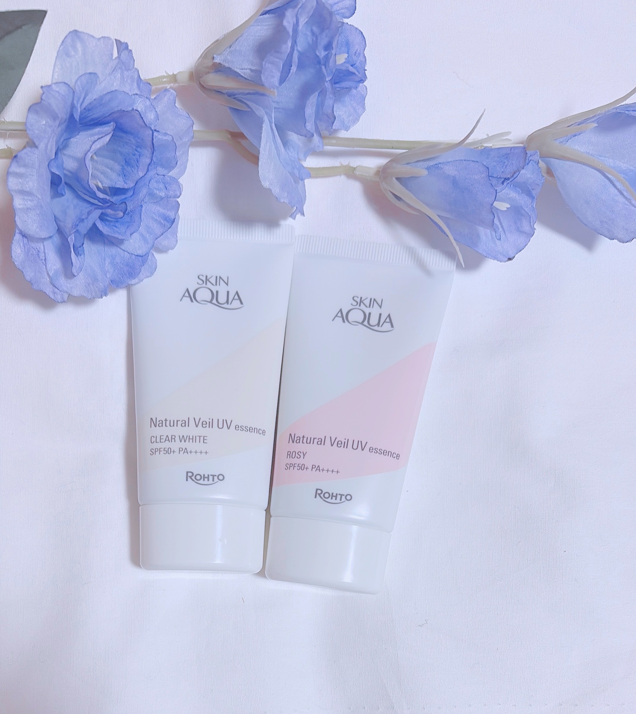 ナチュラルベールUVエッセンス/スキンアクア/日焼け止めクリームを使ったクチコミ（2枚目）