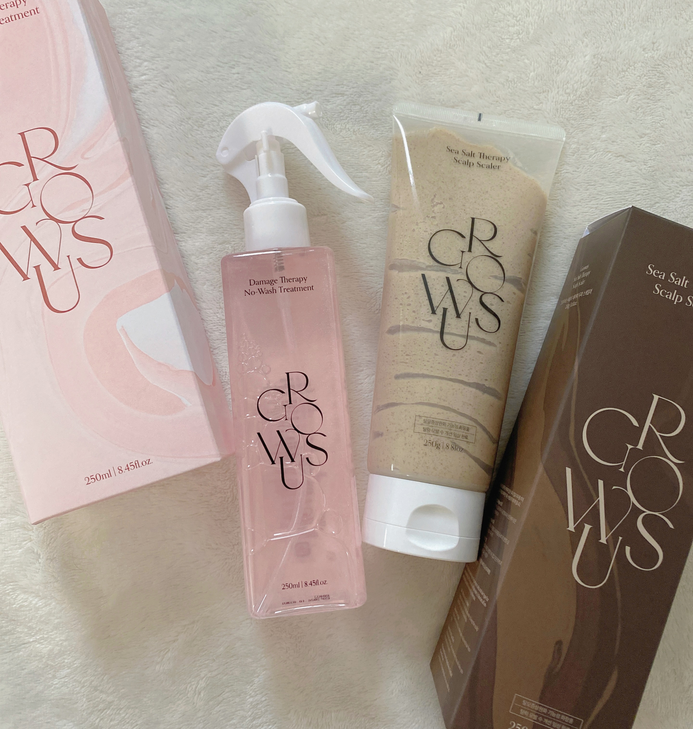 シーソルトセラピースカルプスケーラー/GROWUS/ヘッドスクラブを使ったクチコミ（1枚目）