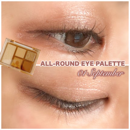 オールラウンドアイパレット/hince/マルチパレットを使ったクチコミ(5枚目)