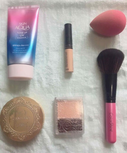 【旧品】マシュマロフィニッシュパウダー/キャンメイク/プレストパウダーを使ったクチコミ(2枚目)