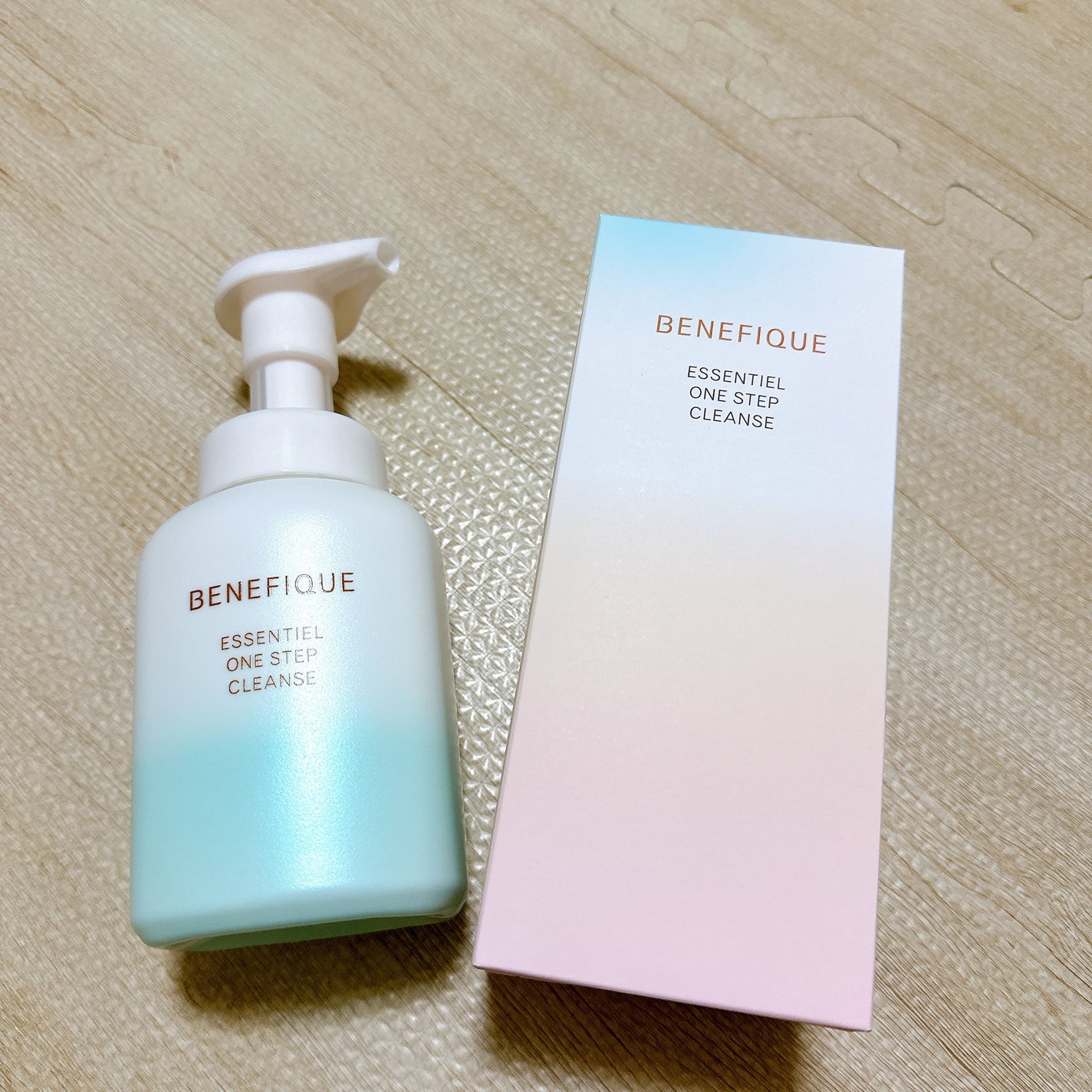 エッセンシャル ワンステップクレンズ/BENEFIQUE/泡洗顔を使ったクチコミ(2枚目)