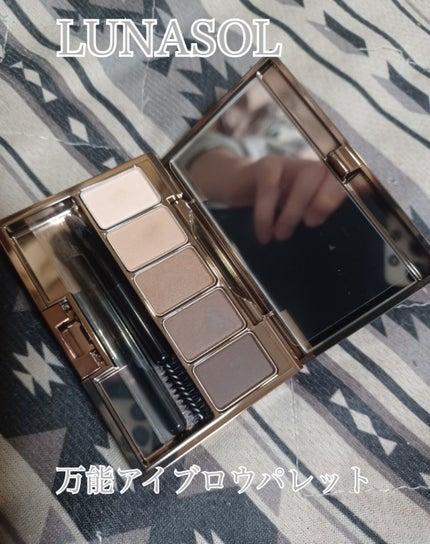 スタイリングアイゾーンコンパクト/LUNASOL/アイシャドウパレットを使ったクチコミ(1枚目)