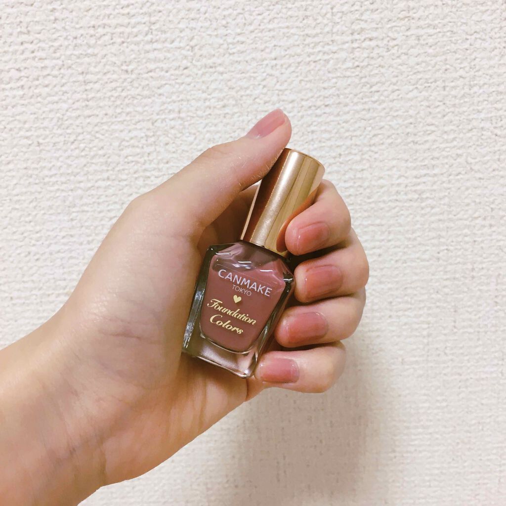 ファンデーションカラーズ/キャンメイク/マニキュアを使ったクチコミ(1枚目)
