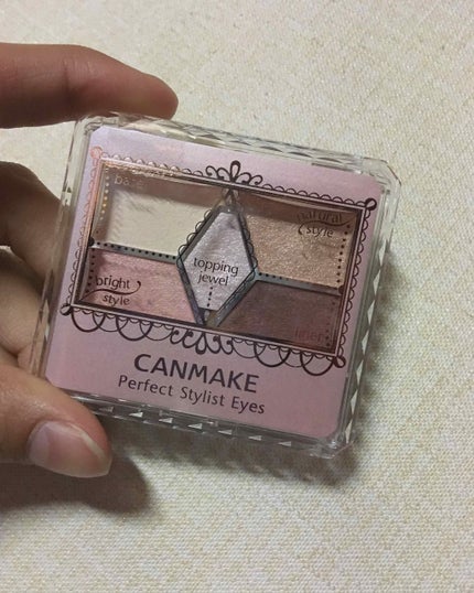 【旧品】パーフェクトスタイリストアイズ/キャンメイク/アイシャドウパレットを使ったクチコミ(1枚目)