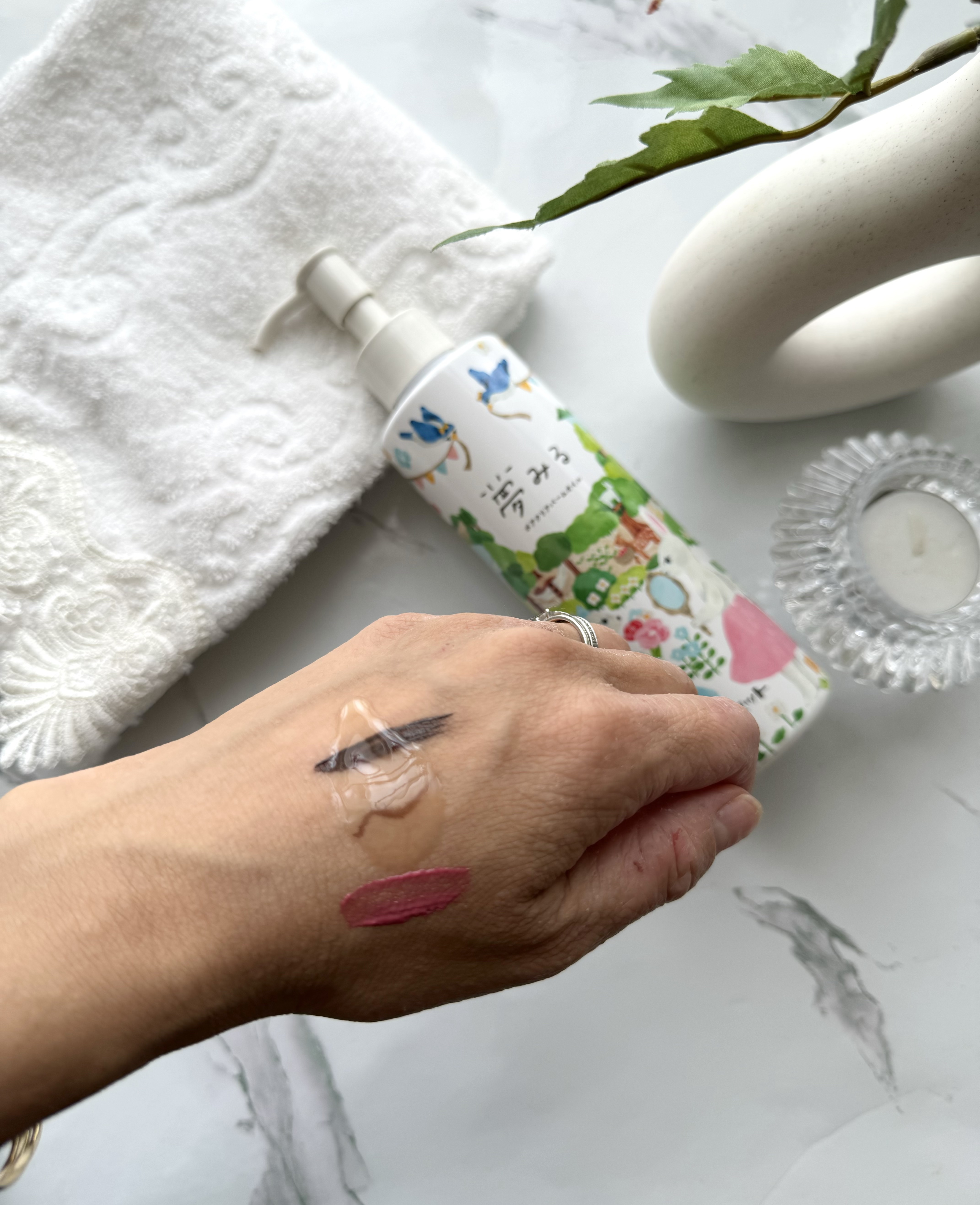 夢みる ポアクリアバームオイル ［クレンジングオイル］/ロゼット/オイルクレンジングを使ったクチコミ（3枚目）