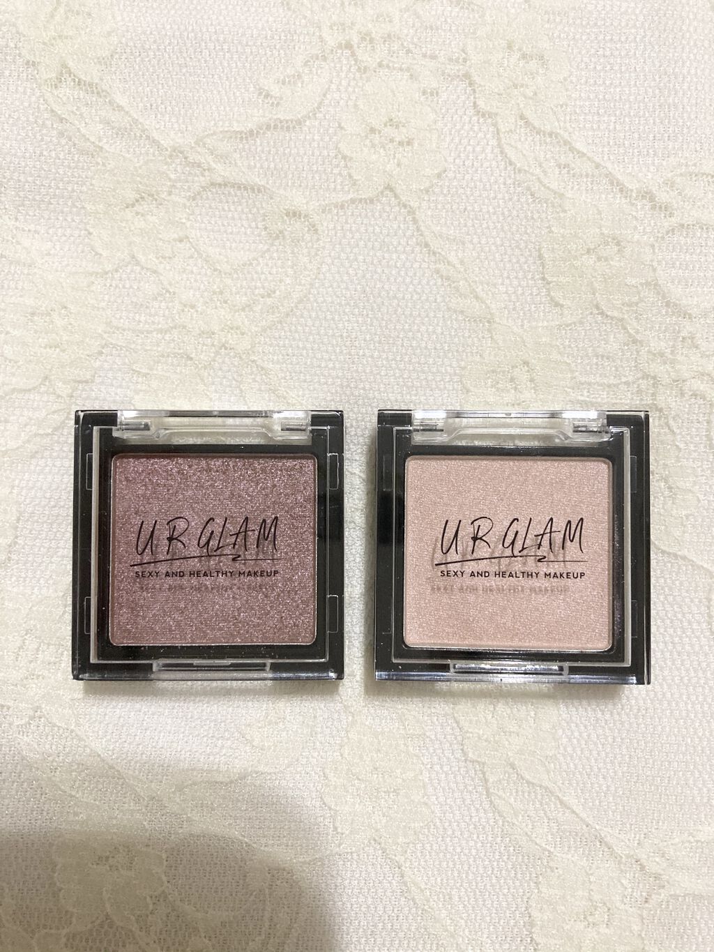 UR GLAM　POWDER EYESHADOW ピュアピンク〈オーロラパール〉/U R GLAM/単色アイシャドウを使ったクチコミ（1枚目）