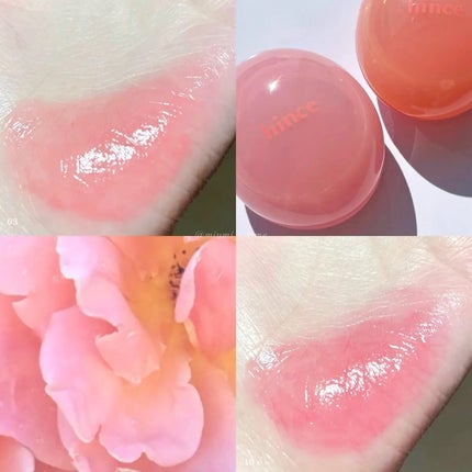 ロウグロウデューイーボール 03 バニーピンク/hince/リップバームを使ったクチコミ(1枚目)