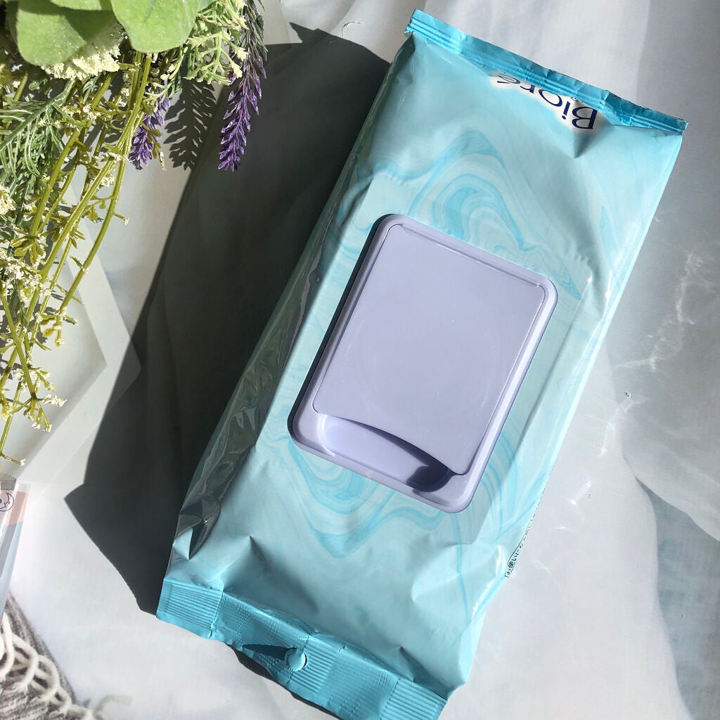 クリアふきとりシート/ビオレ/クレンジングシートを使ったクチコミ(2枚目)