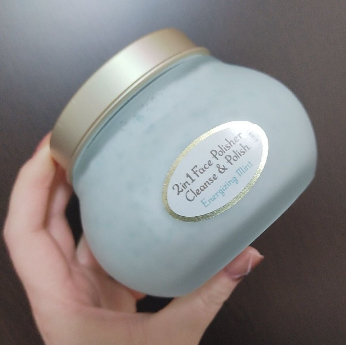 フェイスポリッシャー リフレッシング(ミント)/SABON/スクラブ・ゴマージュを使ったクチコミ(3枚目)