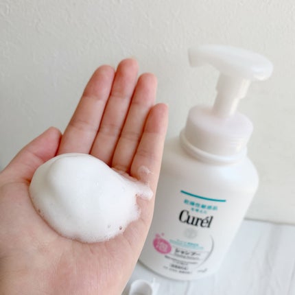 泡シャンプー/キュレル/市販シャンプーを使ったクチコミ(2枚目)