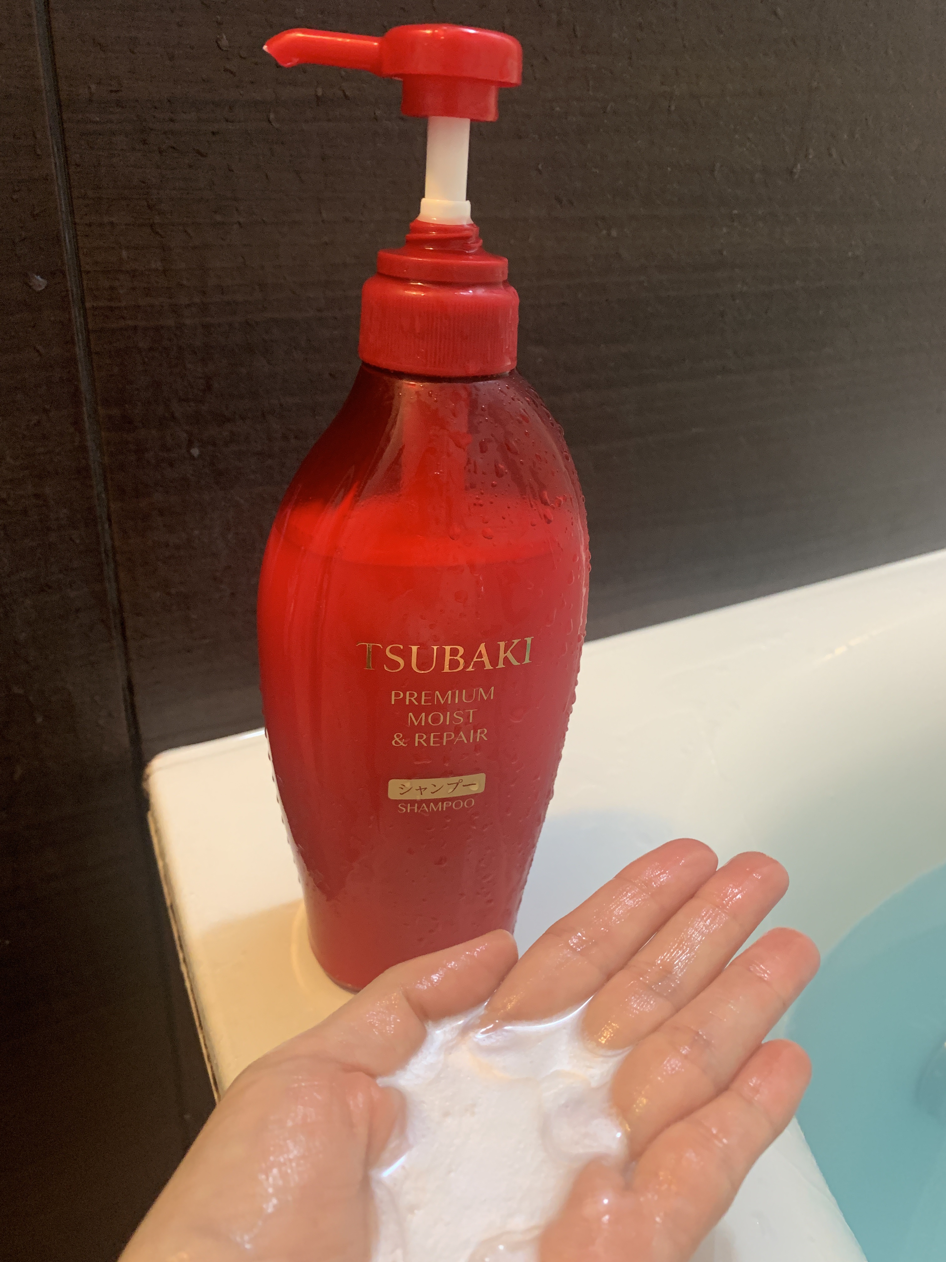 TSUBAKI プレミアム モイスト＆リペア シャンプー/コンディショナー/TSUBAKI/市販シャンプーを使ったクチコミ（1枚目）