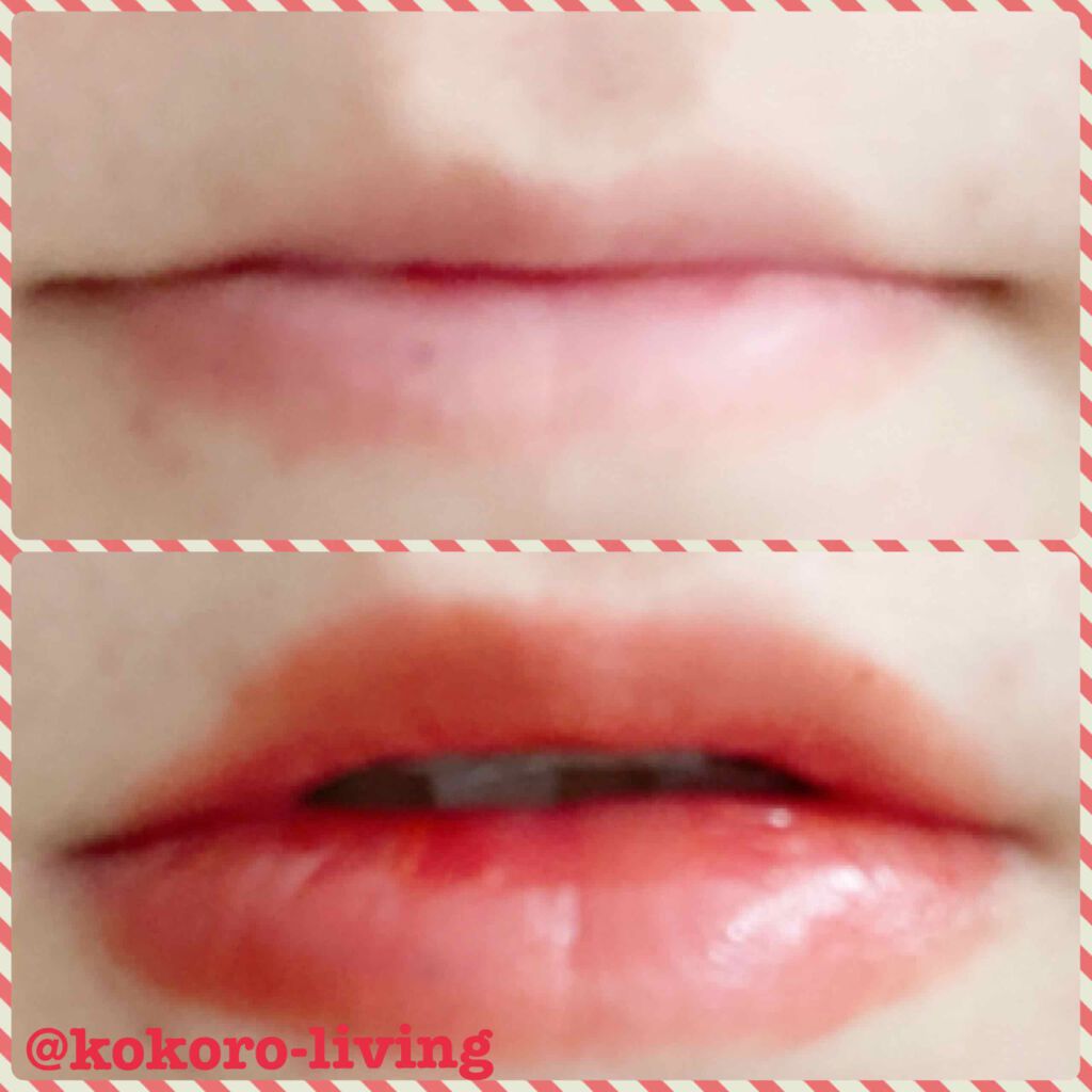 エテュセ リップエディション(ティントルージュ)/ettusais/リップティントを使ったクチコミ(4枚目)