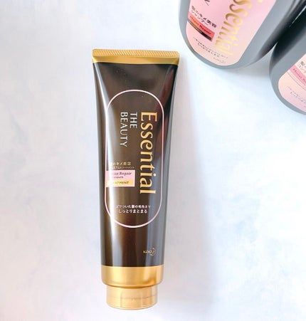 THE BEAUTY 髪のキメ美容プレミアムトリートメント<モイストリペアプレミアム>/エッセンシャル/洗い流すヘアトリートメントを使ったクチコミ(6枚目)