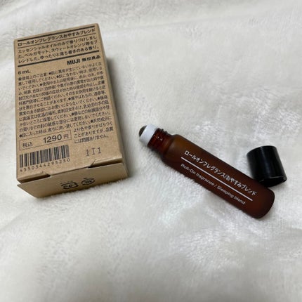 ロールオンフレグランス おやすみブレンド/無印良品/香水(その他)を使ったクチコミ(2枚目)