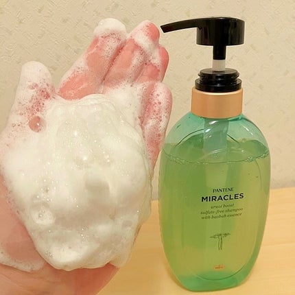 ミラクルズ うるおいブースト シャンプー/トリートメント/パンテーン/市販シャンプーを使ったクチコミ(5枚目)