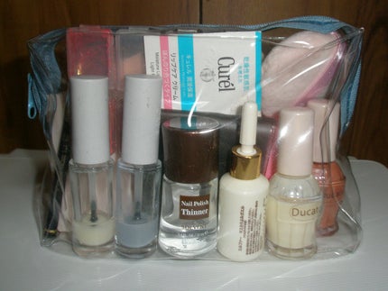 クリアポーチ/DAISO/化粧ポーチを使ったクチコミ(1枚目)